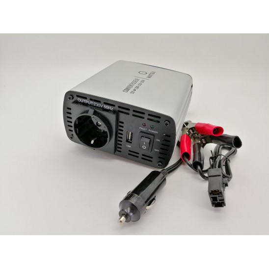 Convertisseur voiture 12v 220V 300W + sortie USB